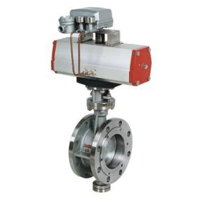 氣動法蘭式彈性硬密封蝶閥 氣動法蘭式彈性硬密封蝶閥