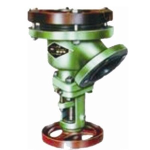 搪玻璃下展式放料閥 搪玻璃下展式放料閥