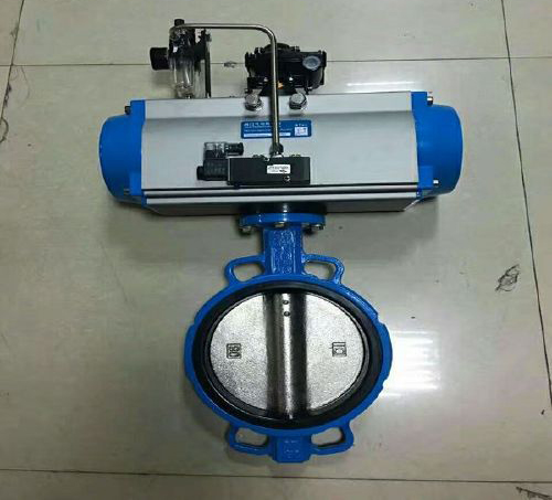 氣動對夾蝶閥 氣動對夾蝶閥